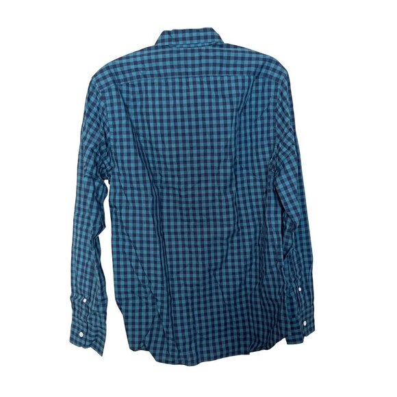 J. Crew Classic Flex Casual Shirt in Navy Medium New Mens Button Down - Picture 6 of 9